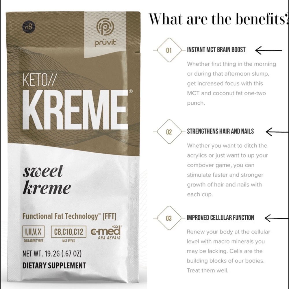 Keto//Kreme Sweet Kreme - FREE